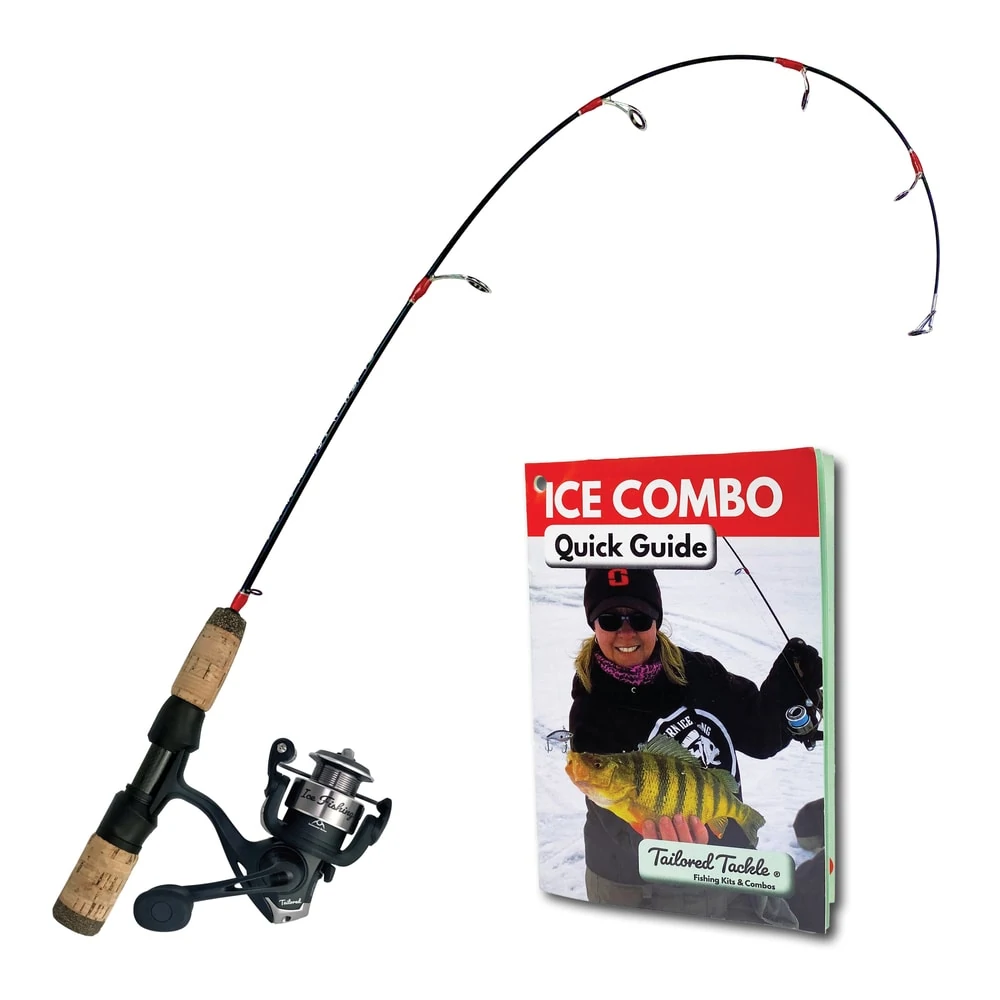 Beginner Ice Fishing Rod and Reel Combo Tailored Tackle
