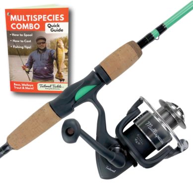 Multispecies Rod and Reel Combo Fishing Pole Tailored Tackle 2