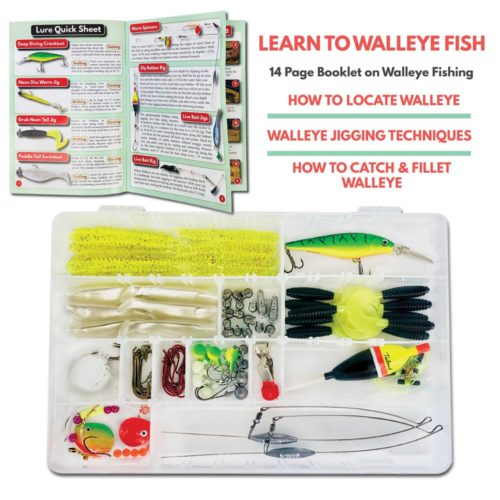 Walleye Fishing Tackle Kit
