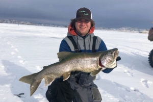 Ice Fishing with Tip Ups Tailored Tackle 2