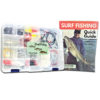 Saltwater Fishing Kit Surf Fishing Lures Tackle Box, 129pcs Surf