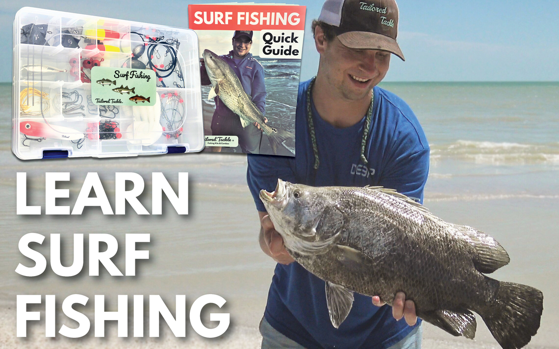 Surf Fishing Tackle Kit Saltwater Lures for Beginners