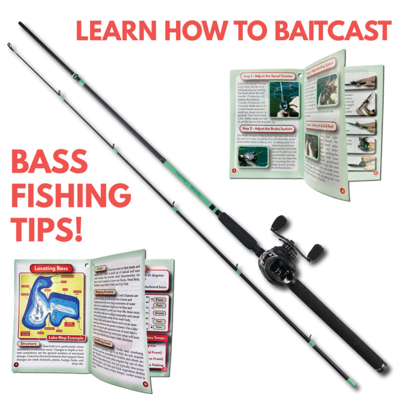 Bass Fishing Rod Baitcasting Combo Tailored Tackle 4