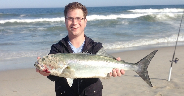Bluefish Fishing for Beginners in the Surf Tailored Tackle 2